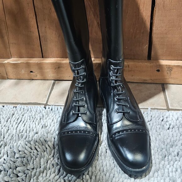 Size 8.5 Women's Derby dressage riding boots - Picture 5 of 7